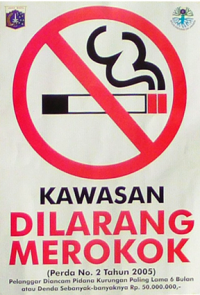 kawasan dilarang merokok